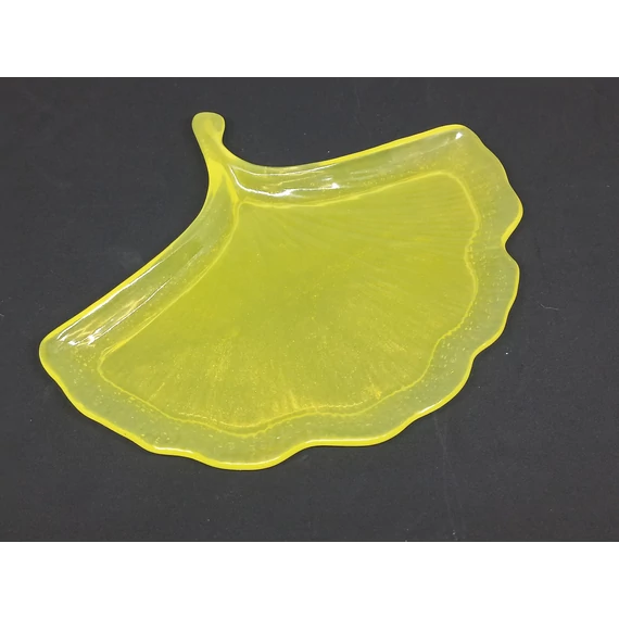 Epoxy gyanta tál - Ginkgo biloba 1.
